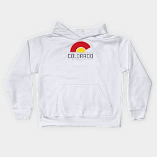 Colorado artwork Kids Hoodie